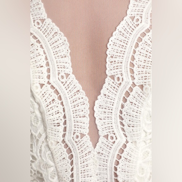 Lulus Coquina Lace Bodycon Dress in White XS - Picture 6 of 10
